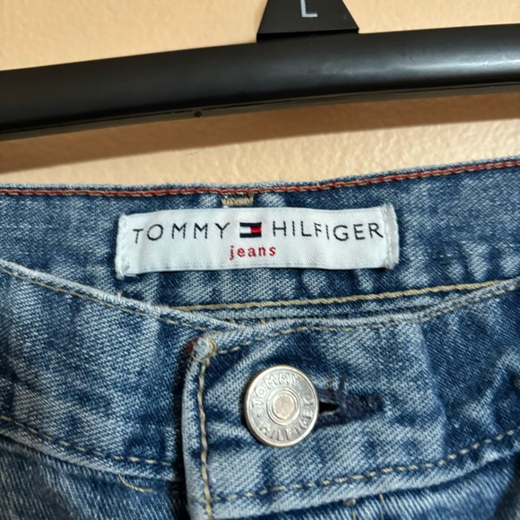 Tommy Hilfiger Womens Blue Jeans Straight Size 14 H6219 - Picture 2 of 4